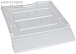 Крышка зоны свежести в сборе с полкой для холодильника Samsung DA97-07188E